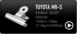 TOYOTA MR-Sのページへ