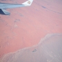 ドバイ→ナイロビ間の機内からのアラビア半島の砂漠2